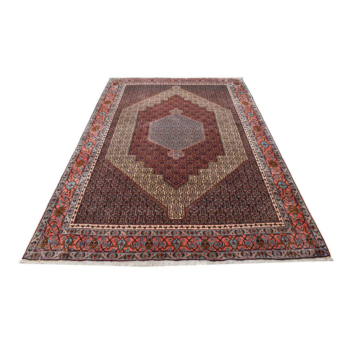 Tapis persan - Classique - 305 x 202 cm - rouille
