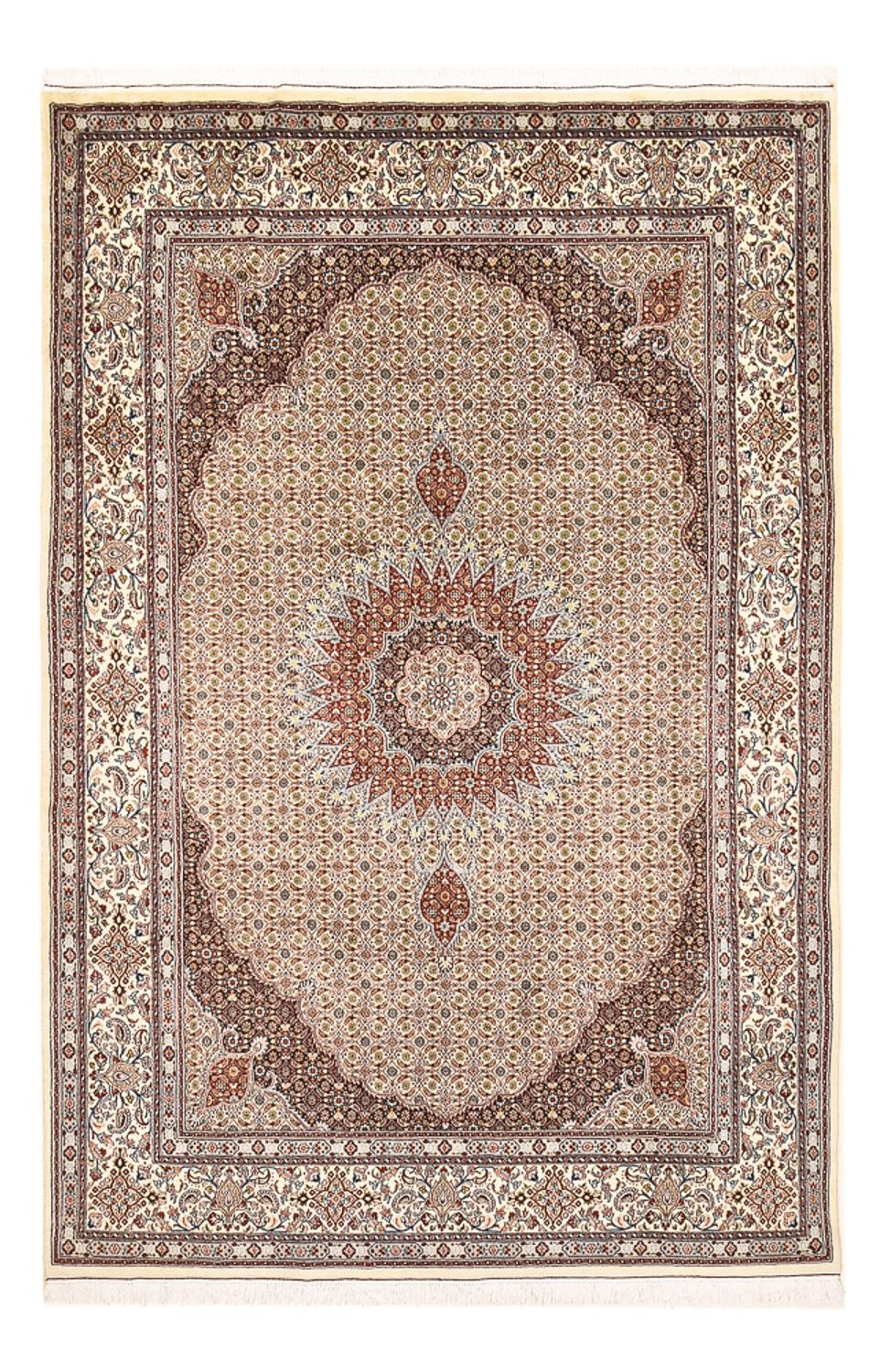 Tapis persan - Classique - 300 x 190 cm - taupe