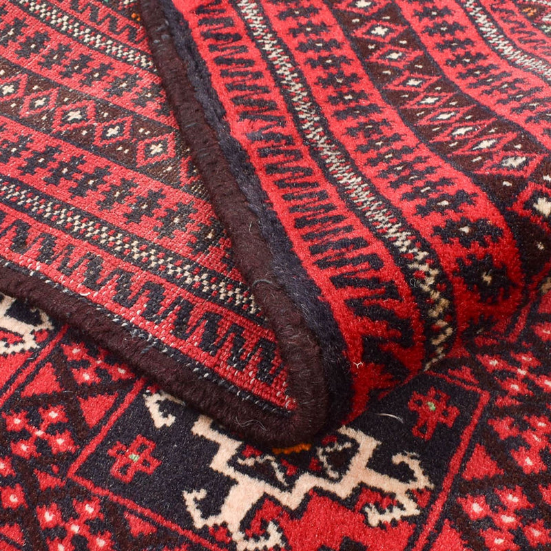 Tapis Belutsch - 140 x 100 cm - rouge