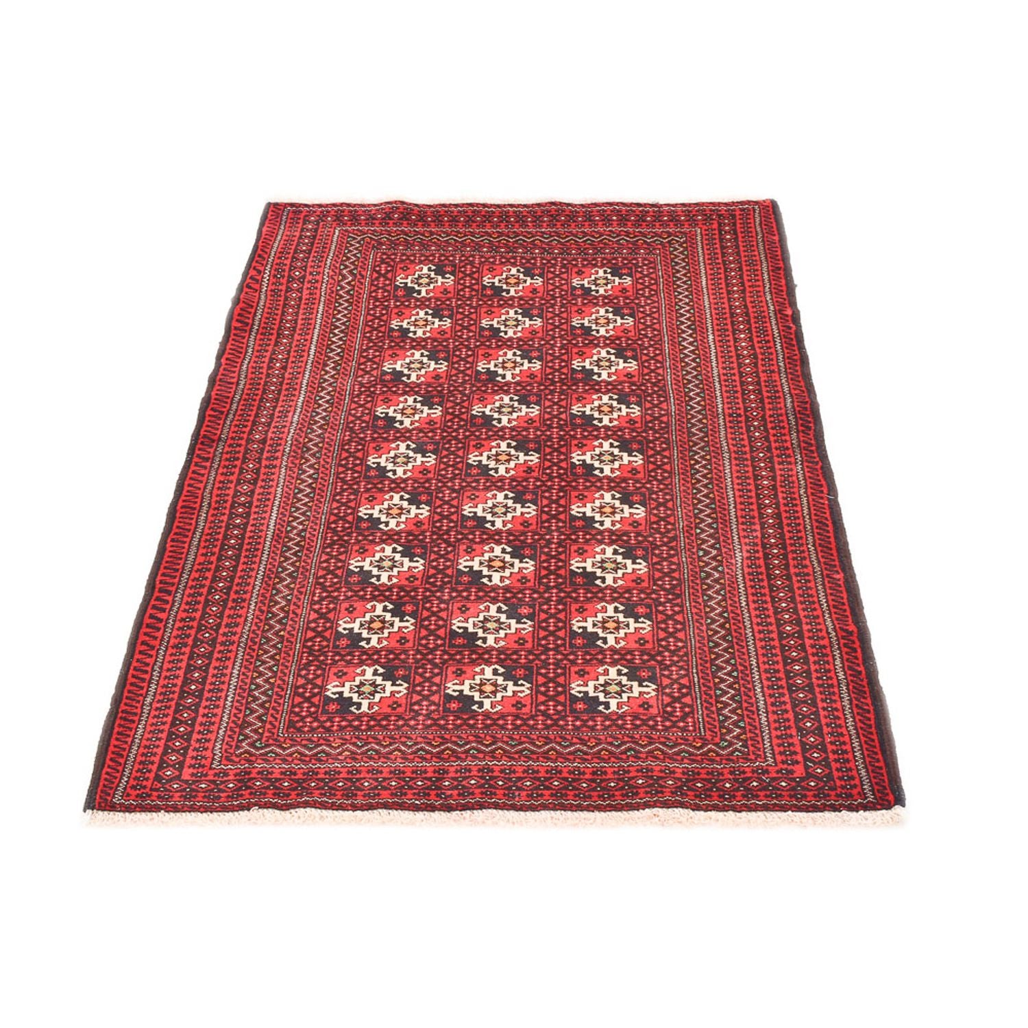 Tapis Belutsch - 140 x 100 cm - rouge