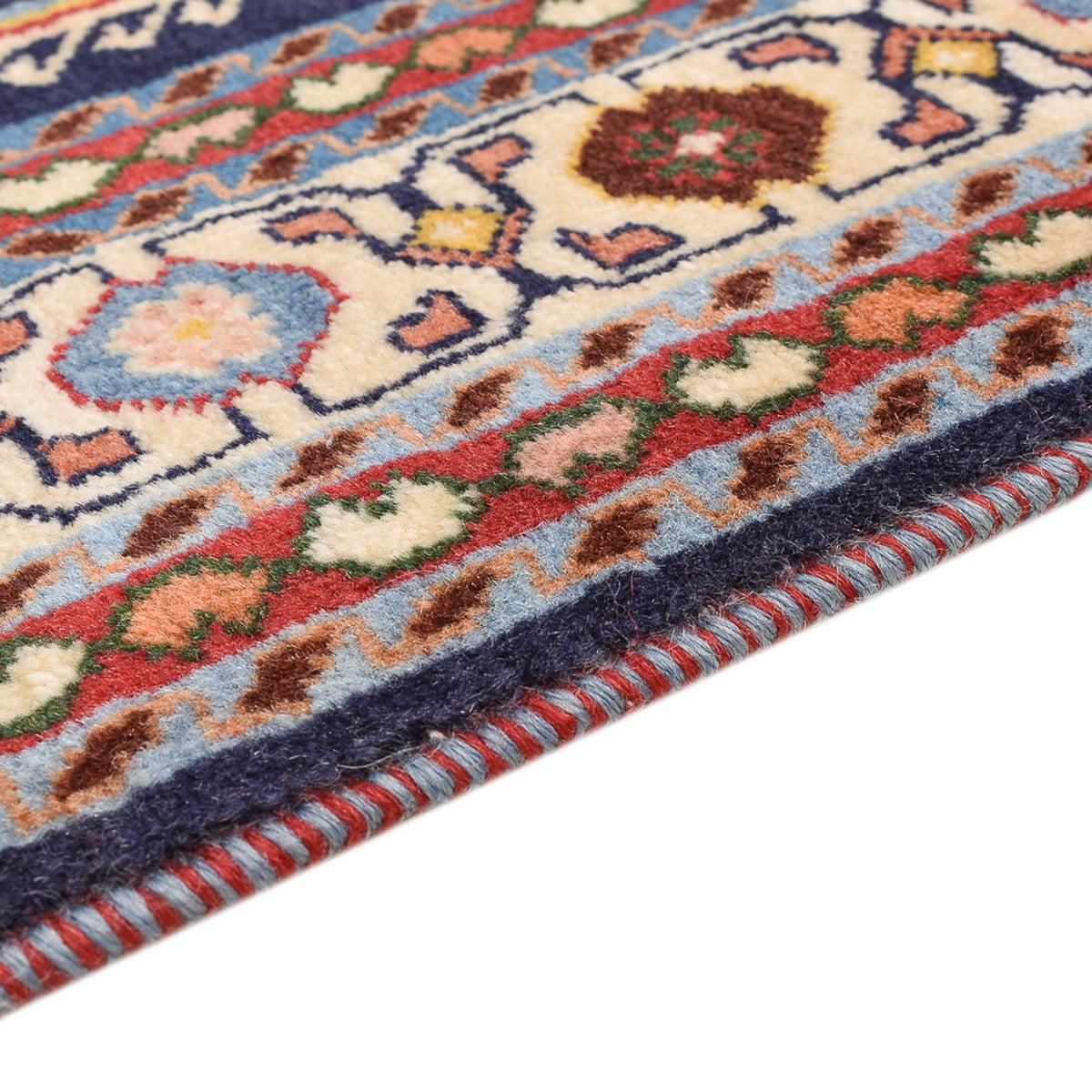 Tapis Gabbeh - Persan Kashkuli - 152 x 100 cm - rouge clair