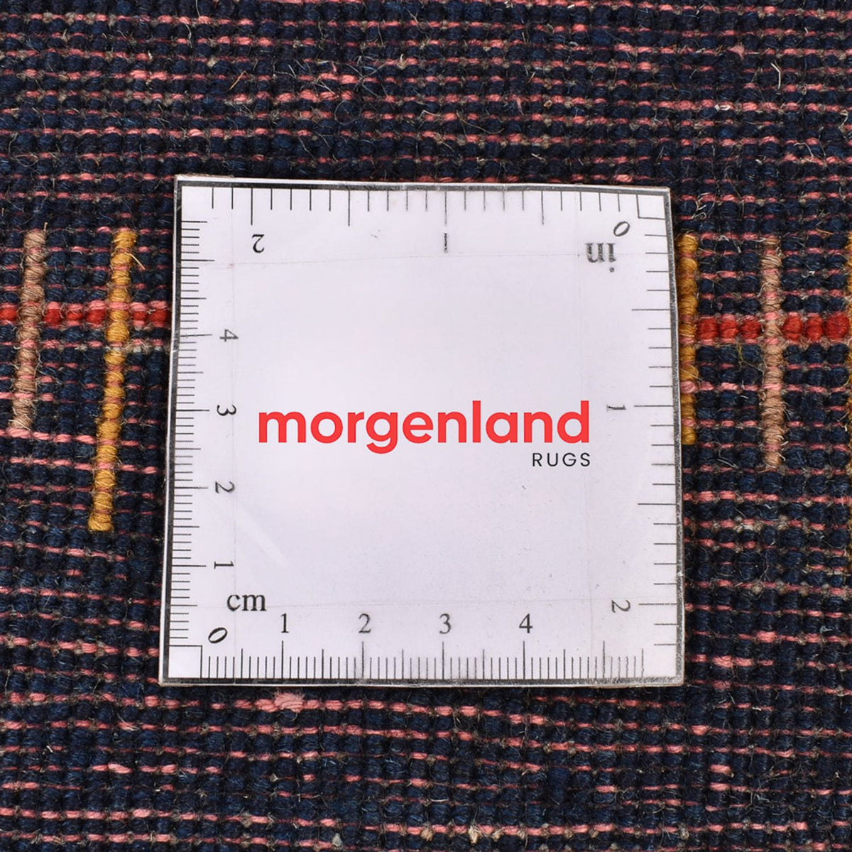 Tapis Gabbeh - Loribaft Persan - 143 x 110 cm - bleu foncé