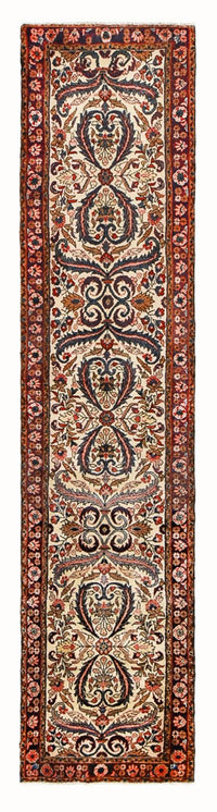 Tapis de couloir Tapis persan - Nomadic - 345 x 77 cm - beige foncé