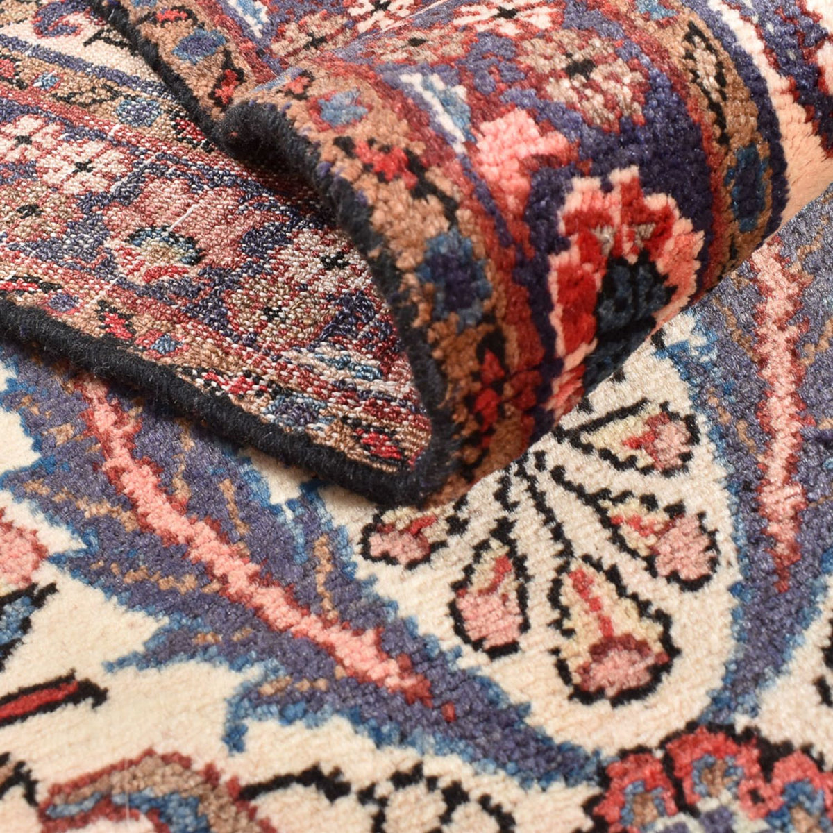 Tapis de couloir Tapis persan - Nomadic - 345 x 77 cm - beige foncé