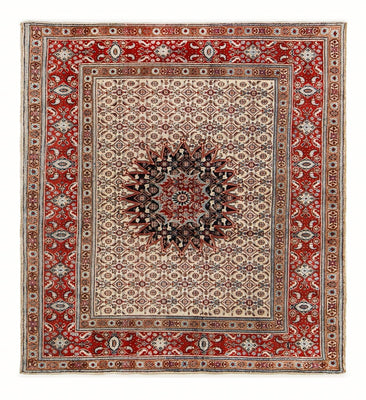 Tapis persan - Classique carré  - 202 x 186 cm - beige foncé
