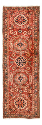 Tapis de couloir Tapis persan - Nomadic - 340 x 114 cm - rouge