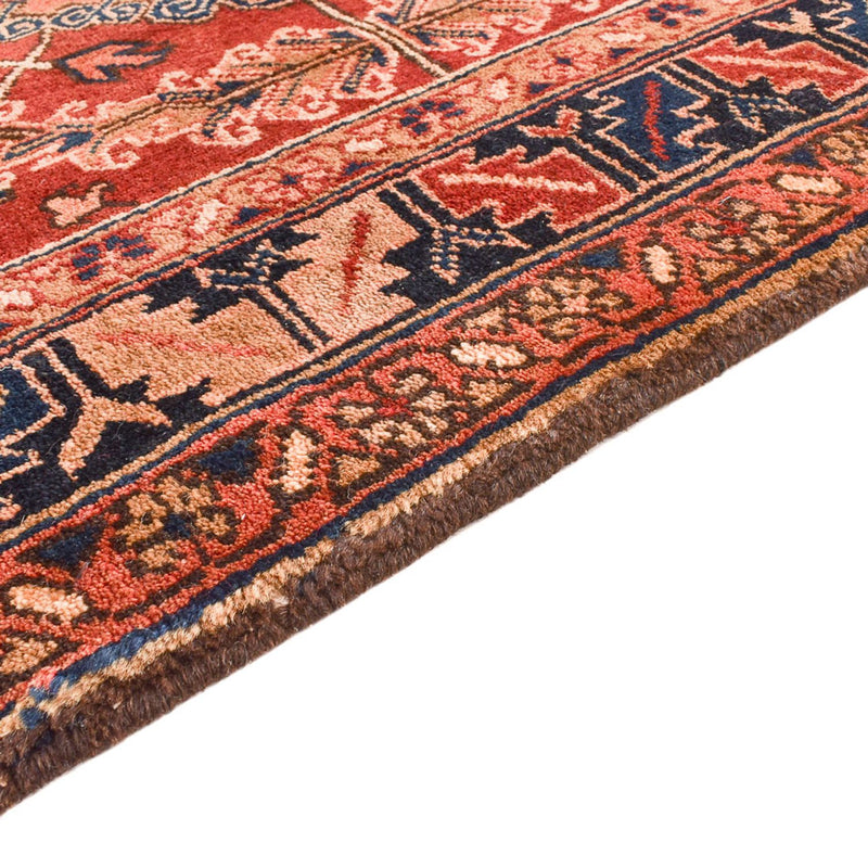 Tapis de couloir Tapis persan - Nomadic - 340 x 114 cm - rouge