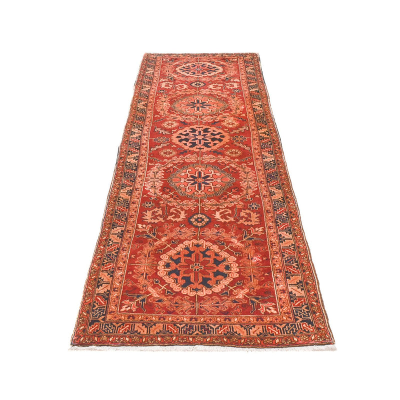 Tapis de couloir Tapis persan - Nomadic - 340 x 114 cm - rouge