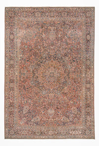 Tapis persan - Classique - 539 x 364 cm - rouille