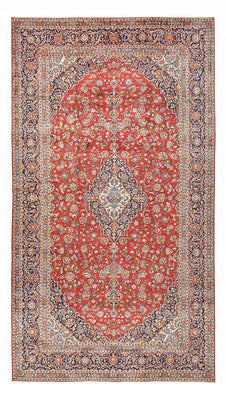 Tapis persan - Keshan - 536 x 292 cm - rouge