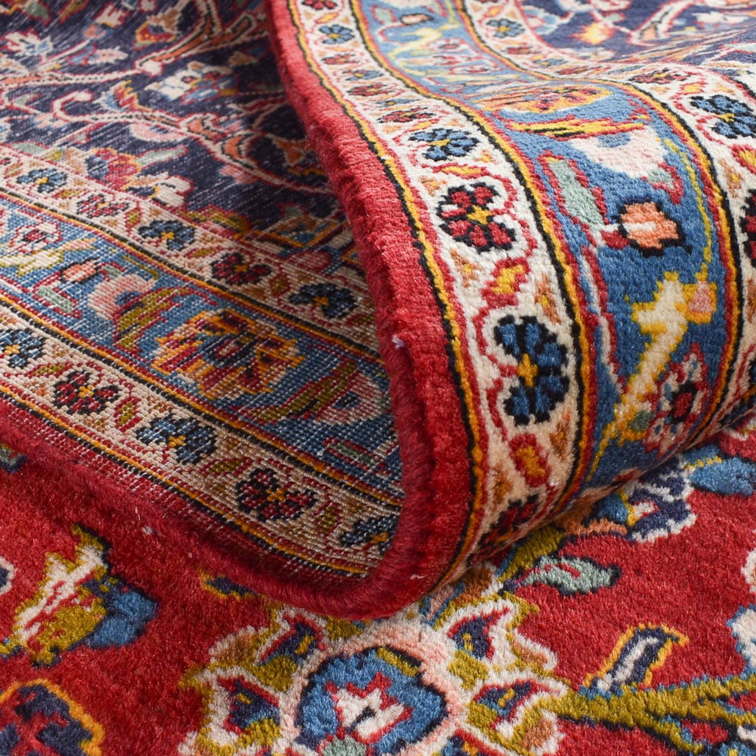 Tapis persan - Keshan - 536 x 292 cm - rouge