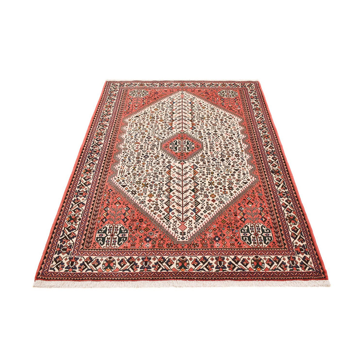 Tapis Gabbeh - Persan Kashkuli - 254 x 170 cm - rouge