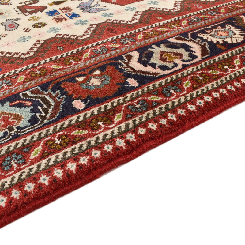 Tapis Gabbeh - Persan Kashkuli - 302 x 208 cm - beige