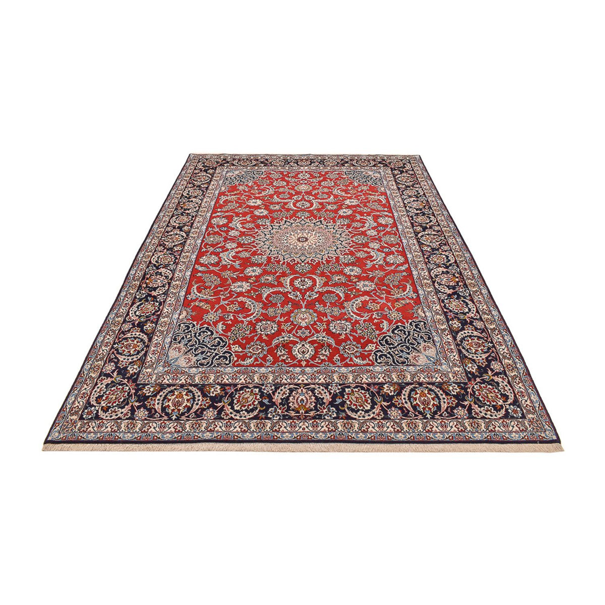 Tapis persan - Isfahan - Premium - 300 x 200 cm - rouge