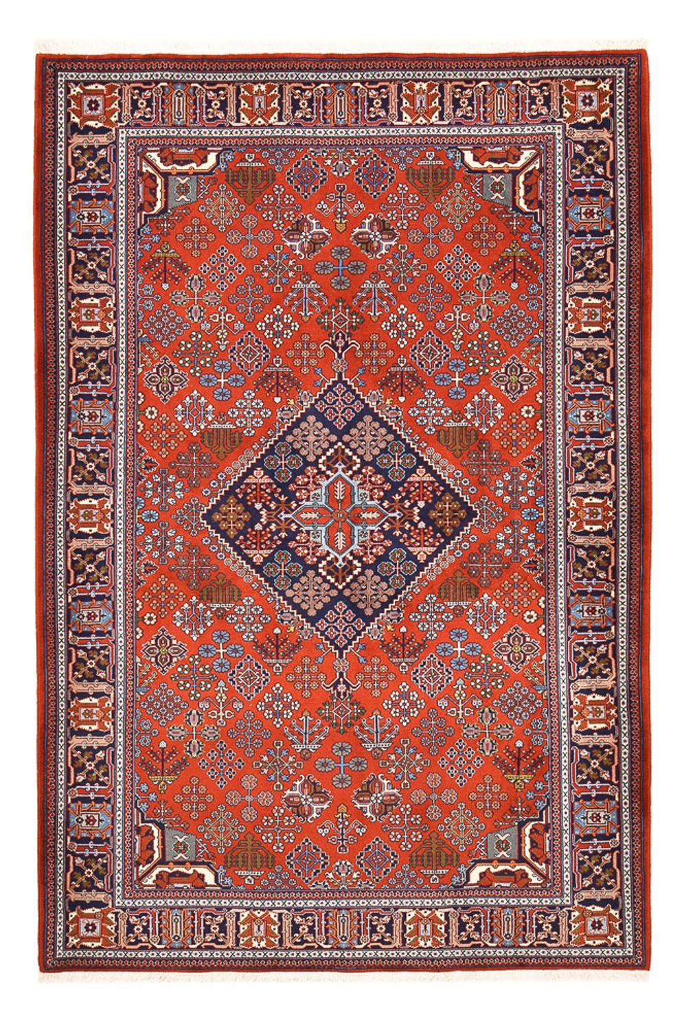Tapis persan - Nomadic - 250 x 164 cm - rouge
