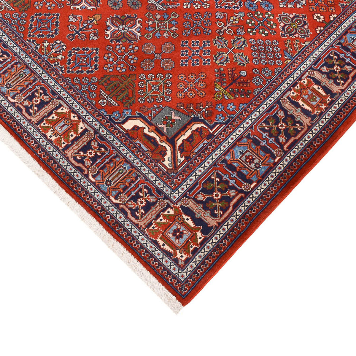 Tapis persan - Nomadic - 250 x 164 cm - rouge