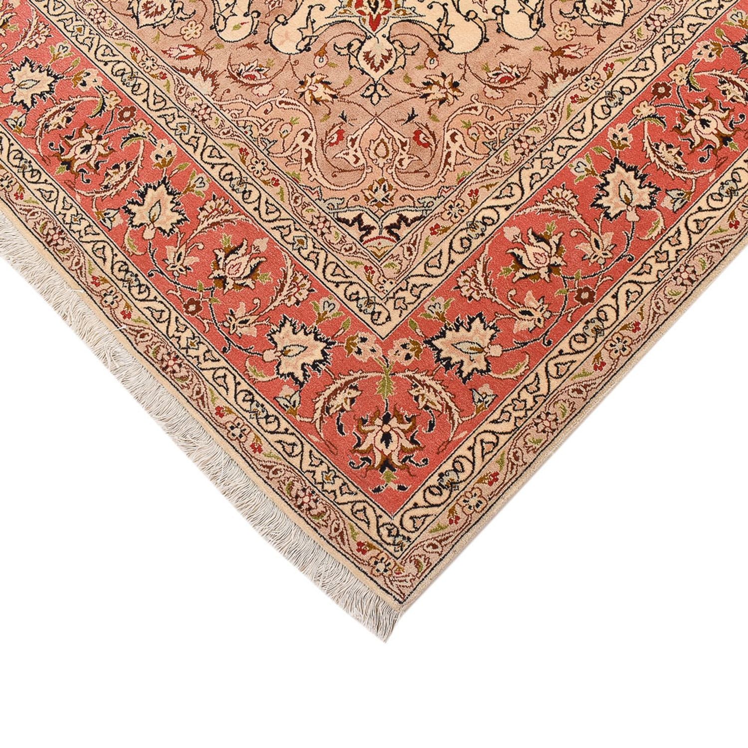 Tapis persan - Tabriz - Royal - 296 x 203 cm - beige