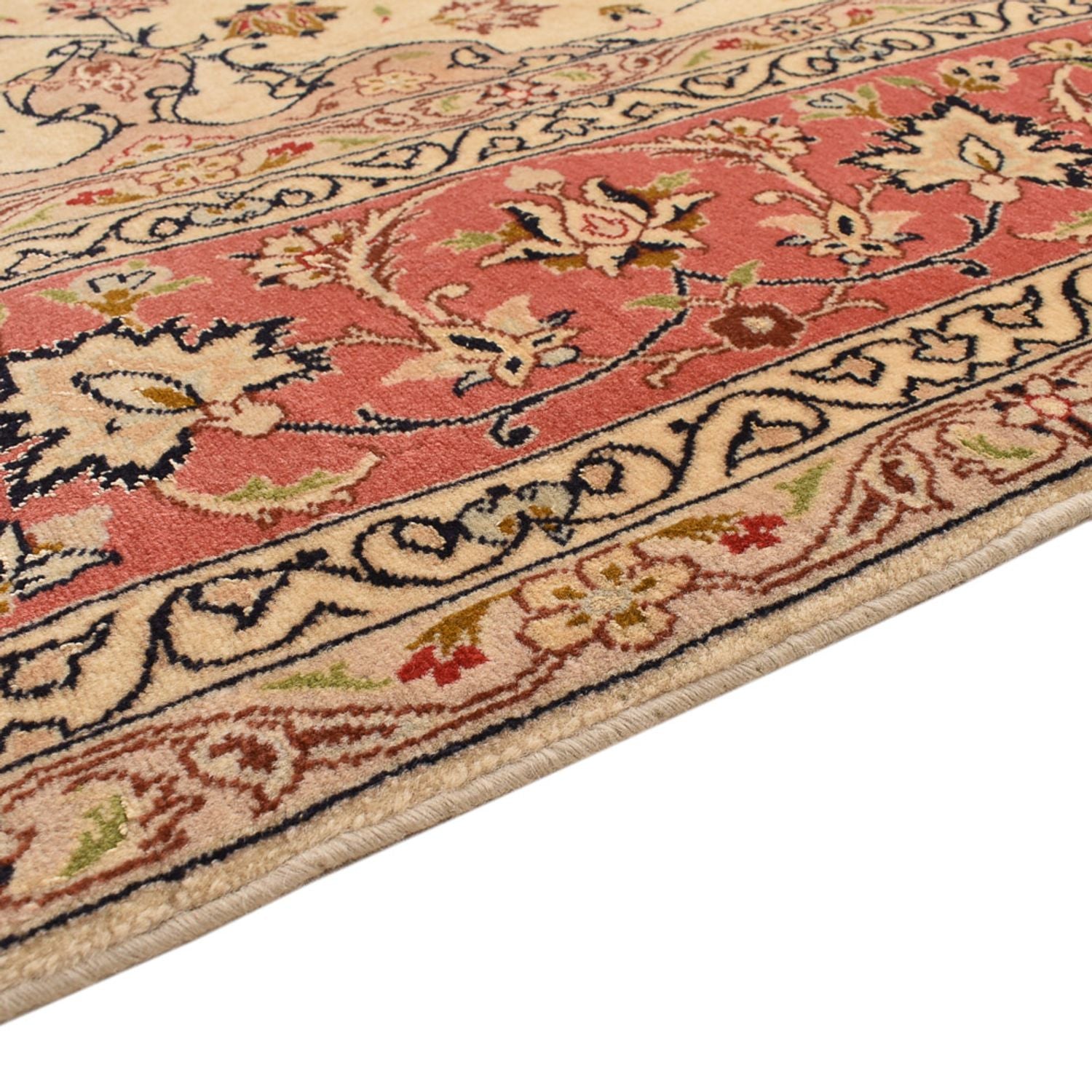 Tapis persan - Tabriz - Royal - 296 x 203 cm - beige