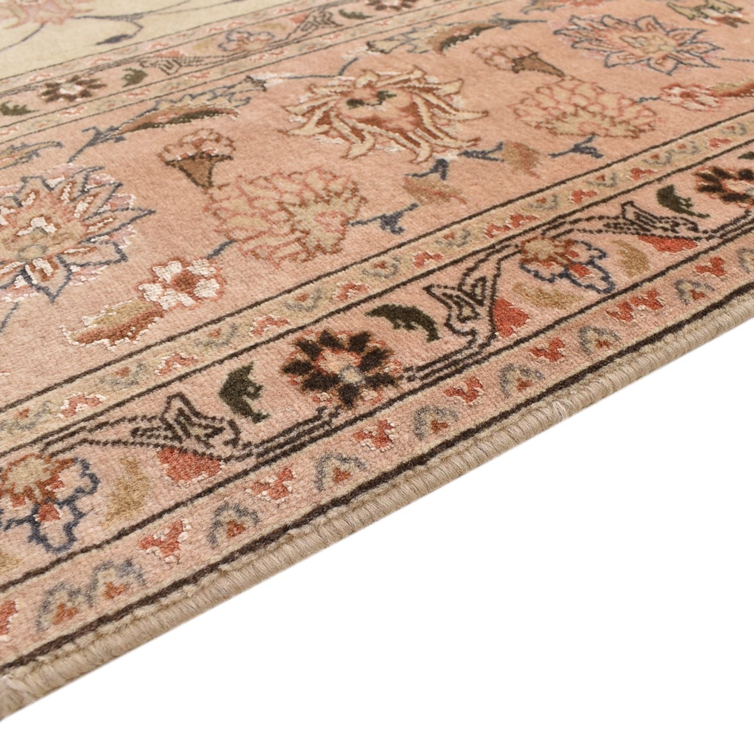 Tapis persan - Keshan - 305 x 203 cm - beige