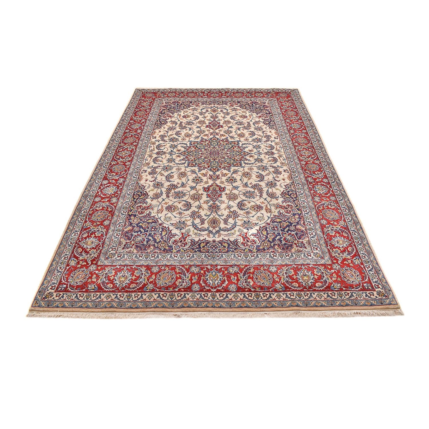 Tapis persan - Isfahan - Premium - 308 x 205 cm - beige