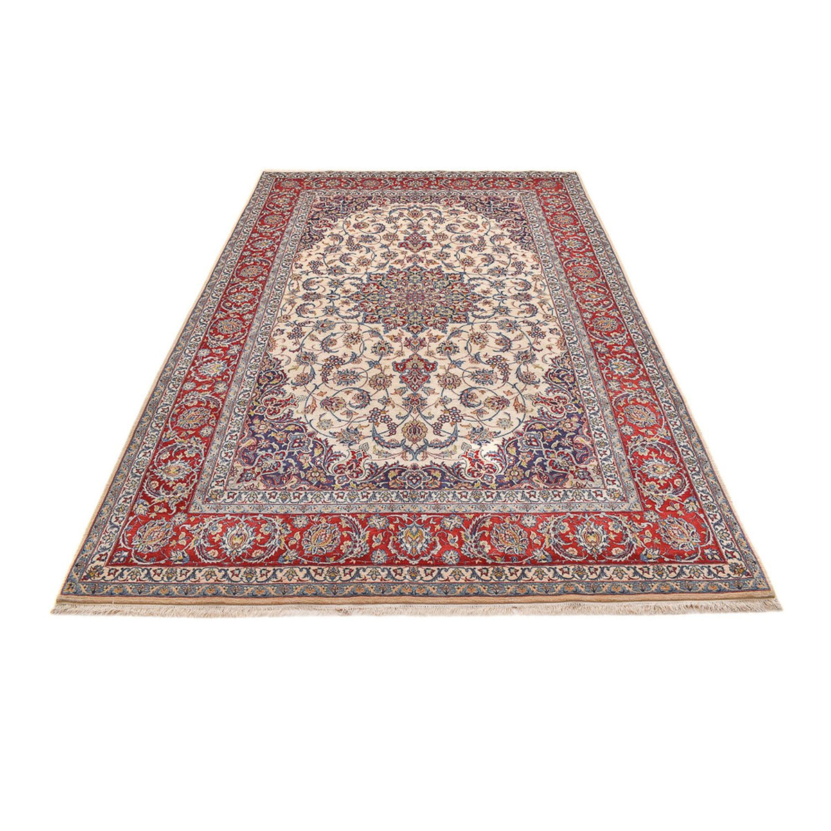 Tapis persan - Isfahan - Premium - 308 x 205 cm - beige