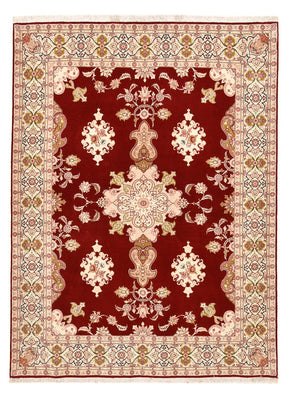 Tapis persan - Tabriz - Royal - 203 x 152 cm - rouge