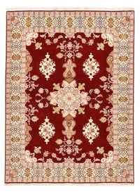 Tapis persan - Tabriz - Royal - 203 x 152 cm - rouge