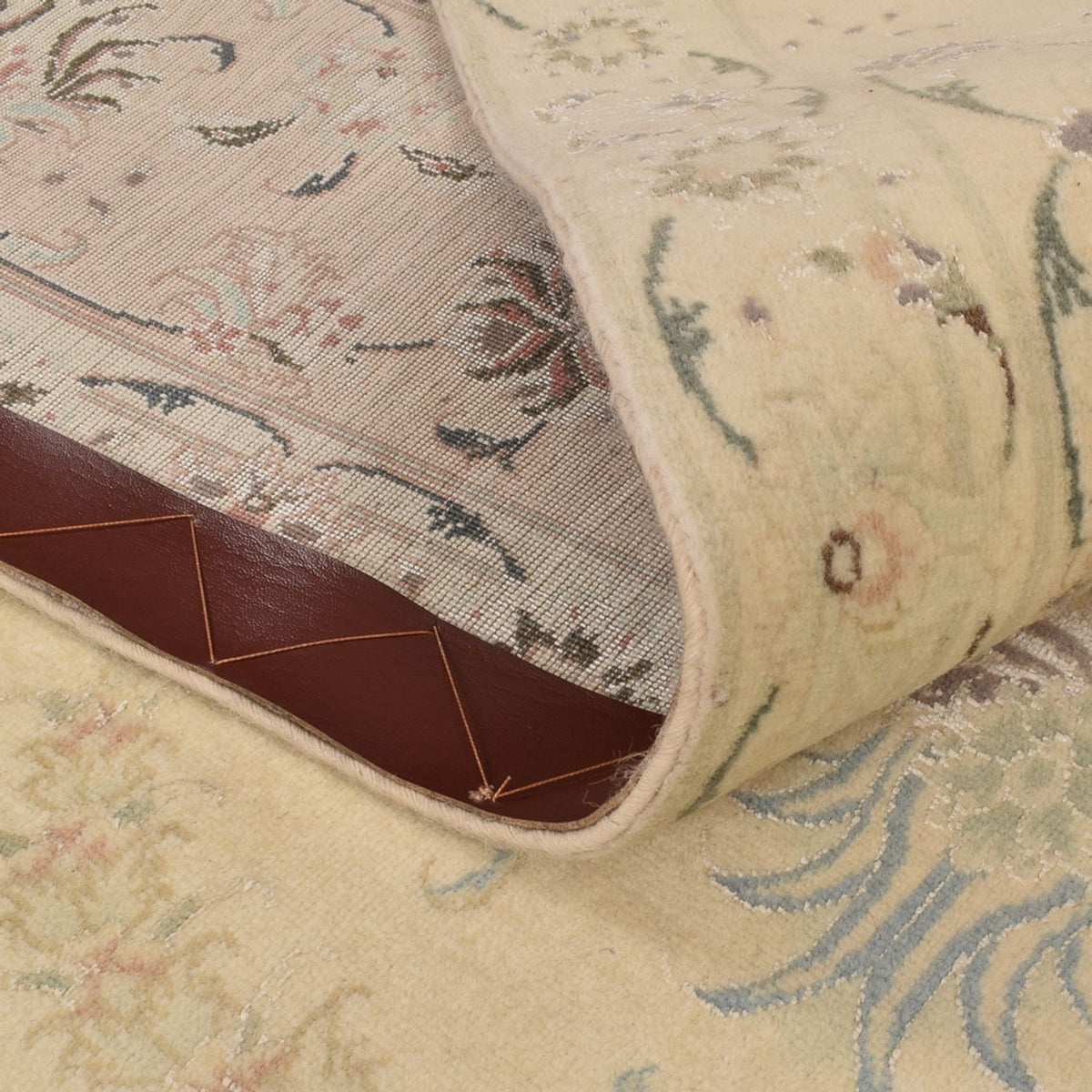 Tapis persan - Tabriz - Royal - 240 x 200 cm - vert clair