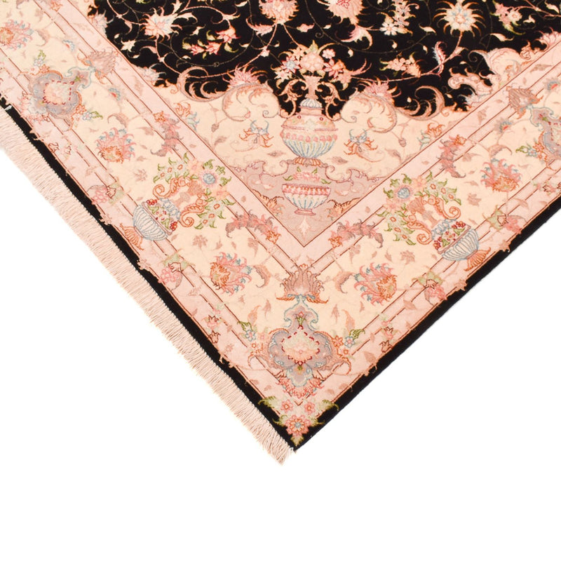 Tapis persan - Tabriz - Royal - 251 x 165 cm - bleu foncé