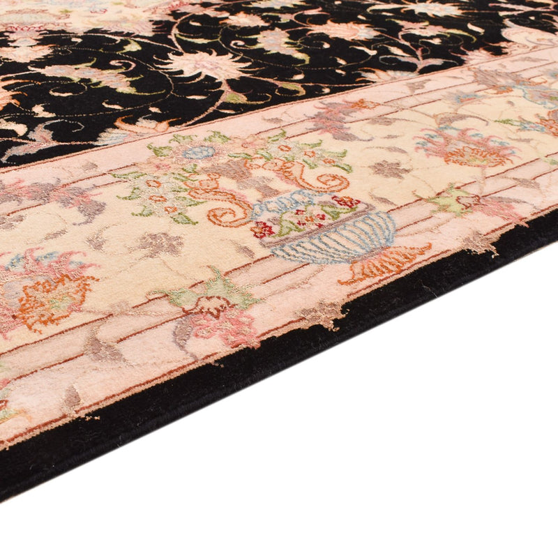 Tapis persan - Tabriz - Royal - 251 x 165 cm - bleu foncé