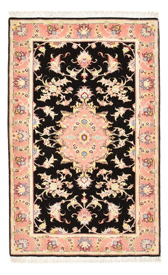Tapis persan - Tabriz - Royal - 121 x 73 cm - bleu foncé
