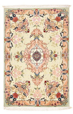 Tapis persan - Tabriz - Royal - 90 x 60 cm - multicolore