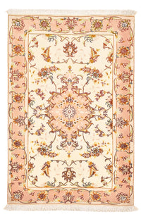 Tapis persan - Tabriz - Royal - 101 x 66 cm - beige clair
