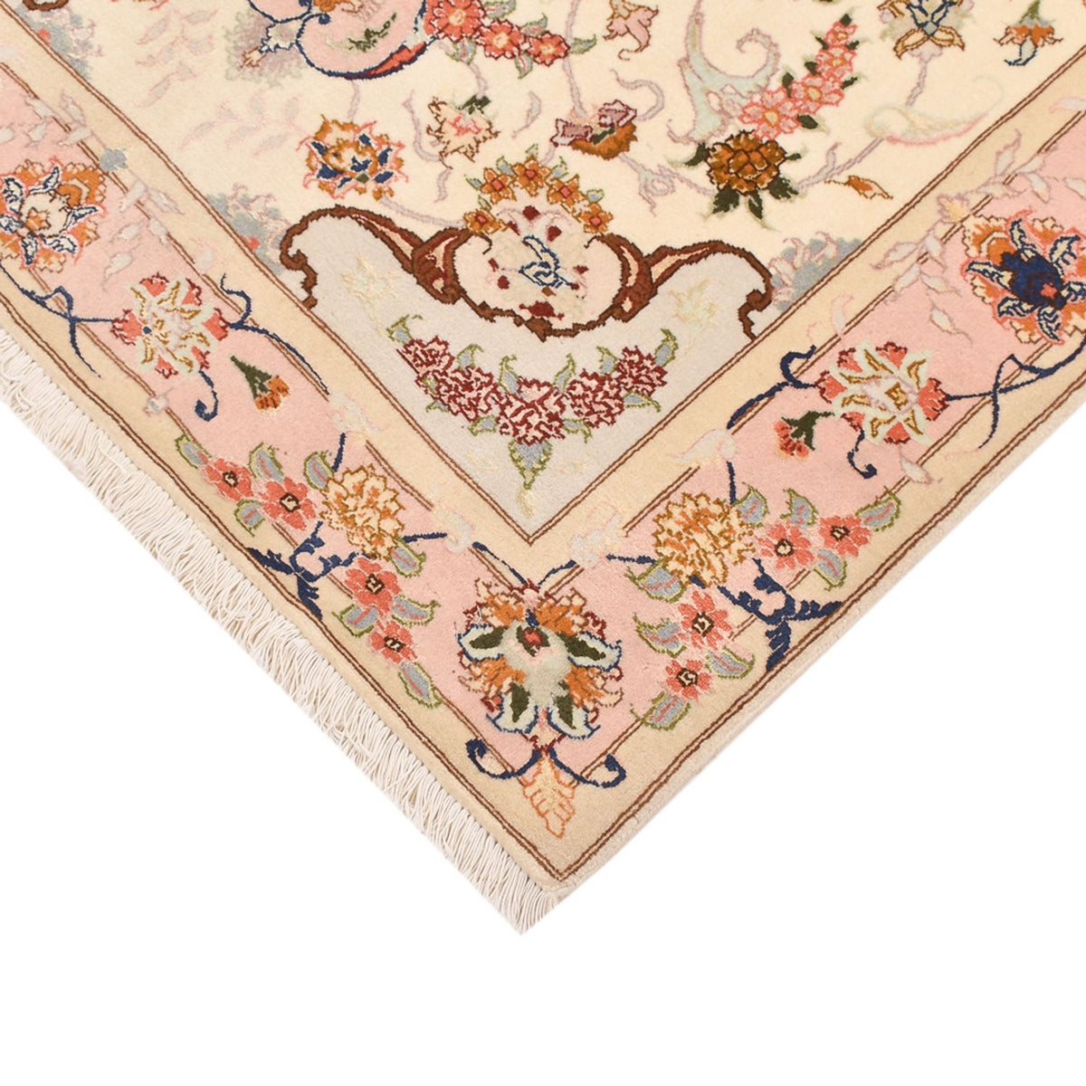 Tapis persan - Tabriz - Royal - 149 x 102 cm - beige