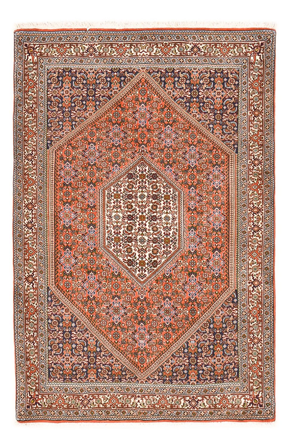Tapis persan - Bidjar - 164 x 113 cm - rouge