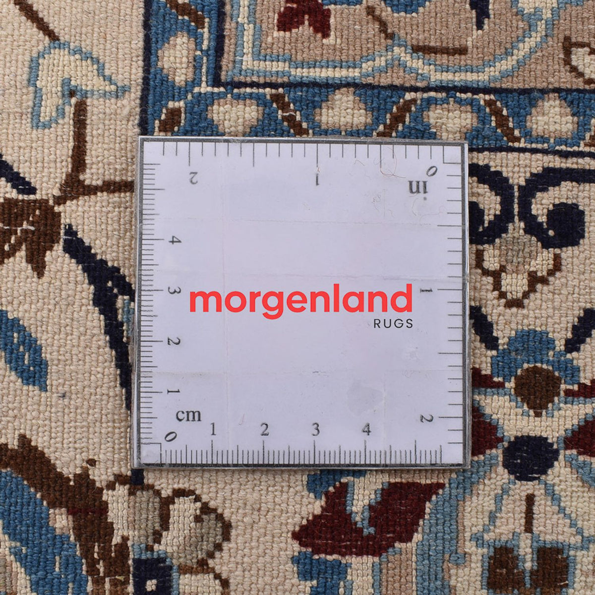 Tapis persan - Nain - Premium - 308 x 211 cm - bleu foncé