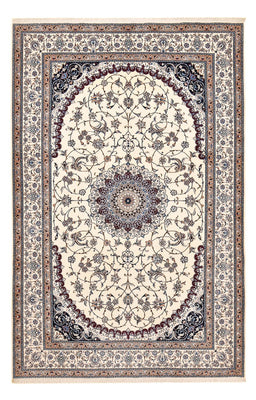 Tapis persan - Nain - Premium - 321 x 210 cm - crème
