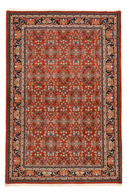 Tapis persan - Bidjar - 207 x 139 cm - rouge