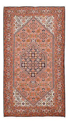 Tapis persan - Bidjar - 154 x 86 cm - rouille