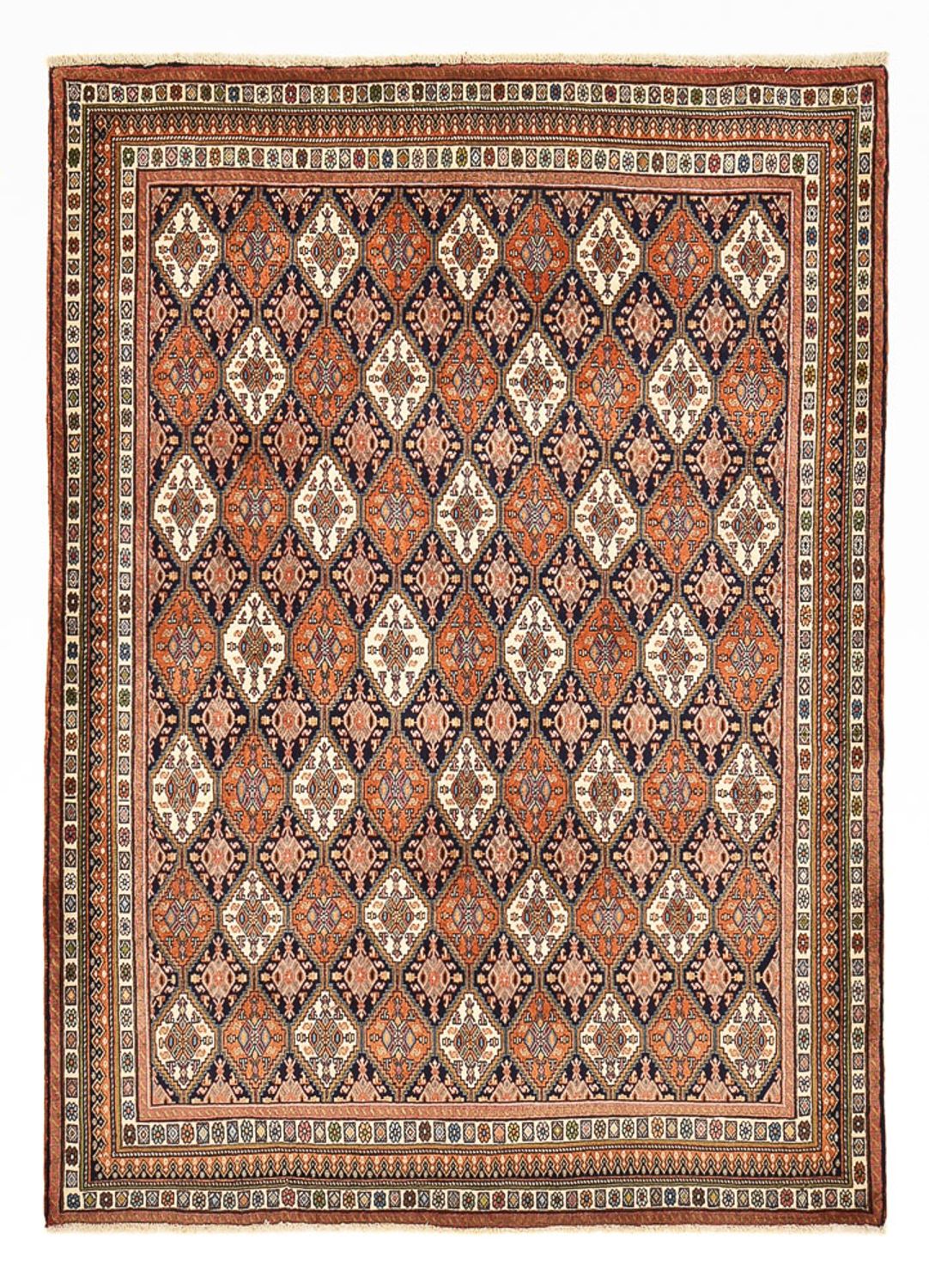 Tapis persan - Nomadic - 252 x 183 cm - rouille