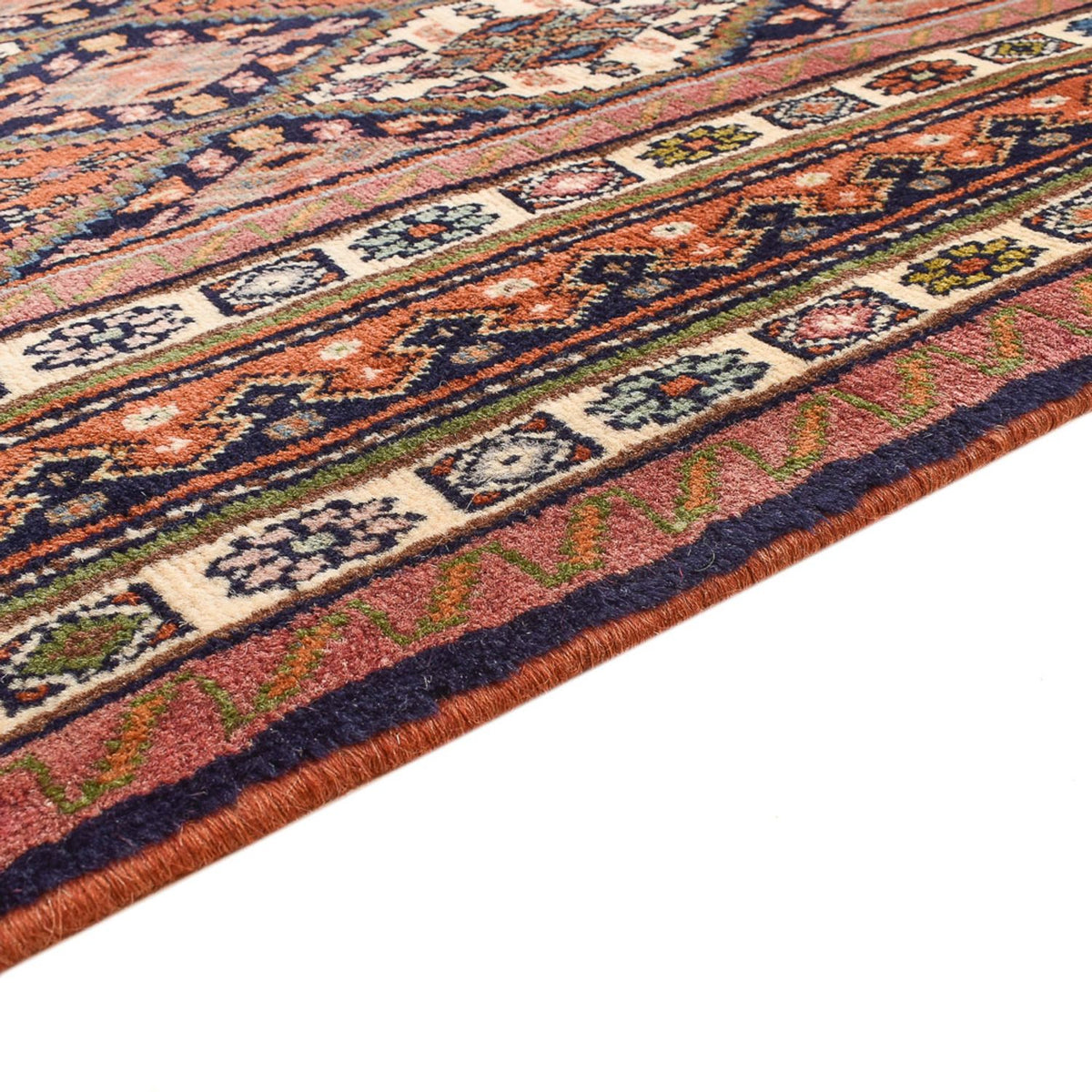 Tapis persan - Nomadic - 252 x 183 cm - rouille