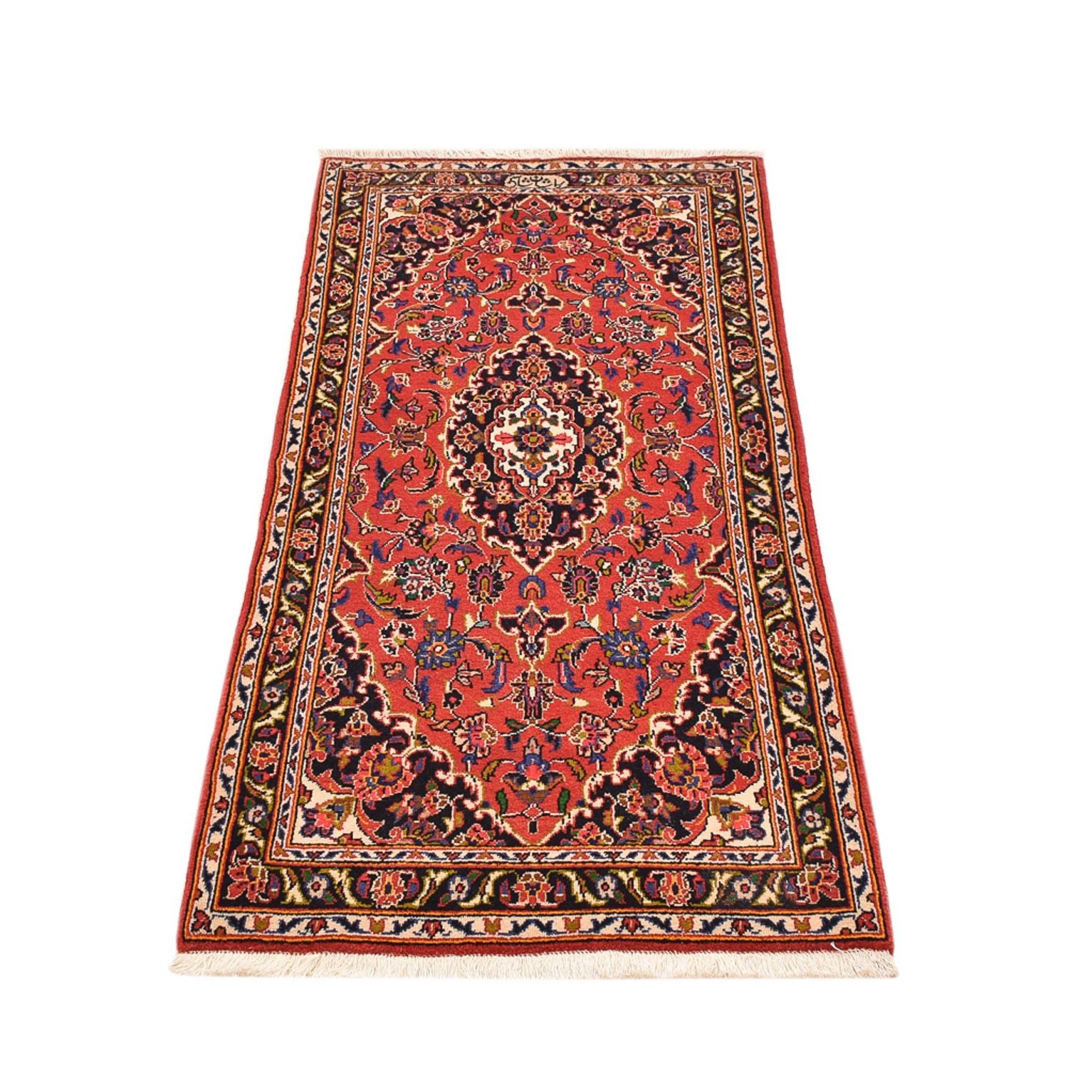 Tapis persan - Keshan - 125 x 75 cm - rouge