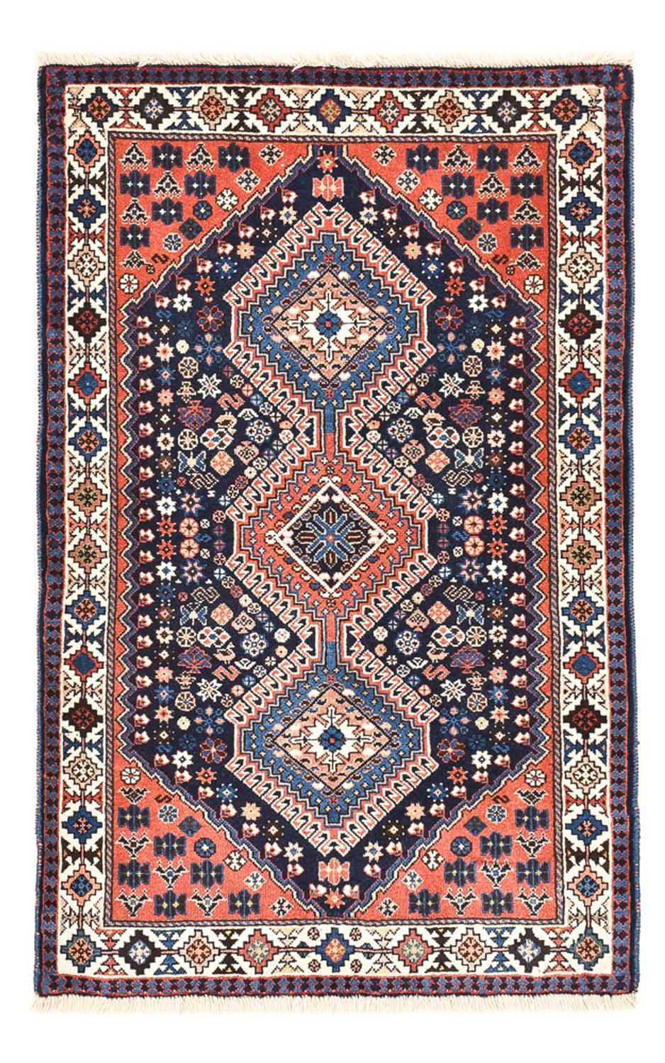 Tapis persan - Nomadic - 125 x 75 cm - multicolore