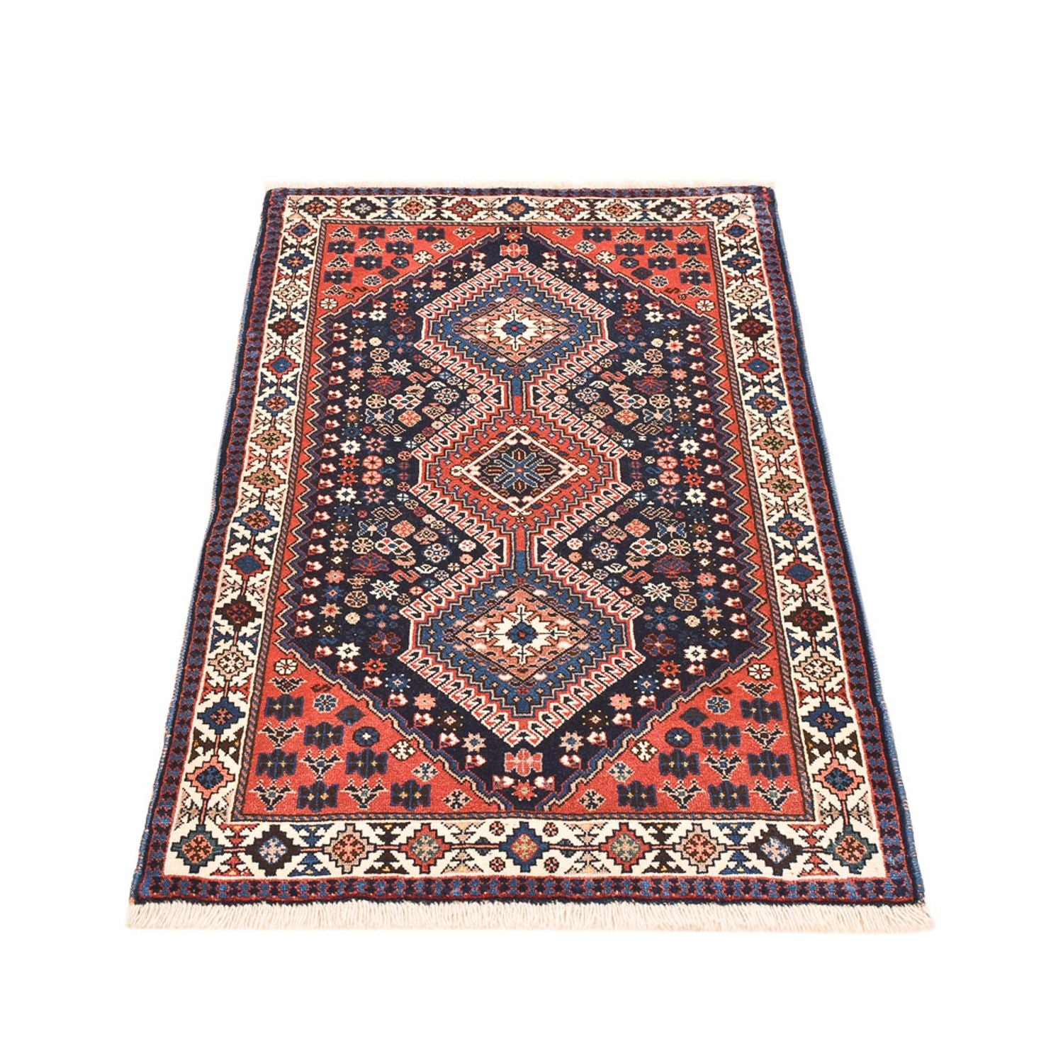 Tapis persan - Nomadic - 125 x 75 cm - multicolore