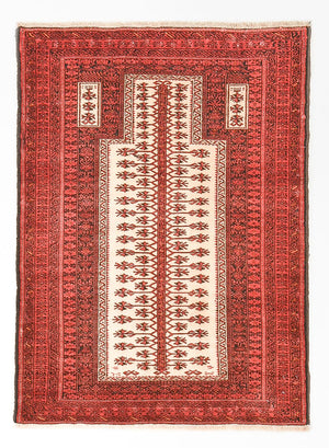 Tapis Belutsch - 143 x 102 cm - rouge