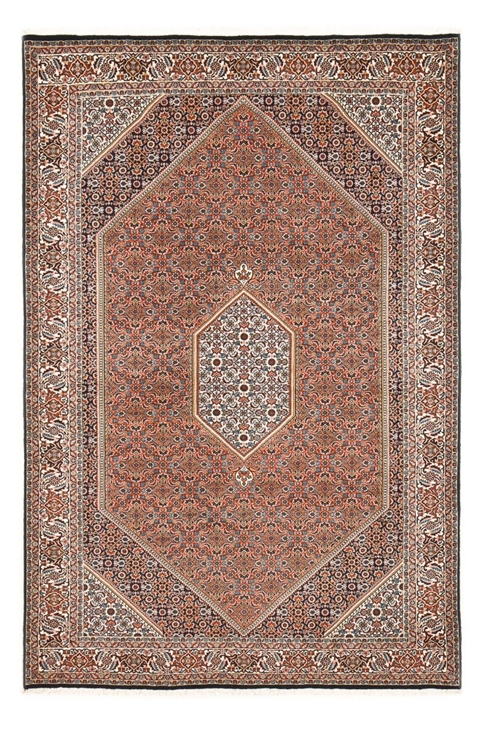 Tapis persan - Bidjar - 300 x 200 cm - beige foncé