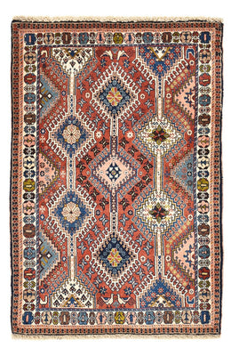 Tapis persan - Nomadic - 127 x 85 cm - multicolore