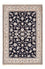 Tapis persan - Nain - Premium - 197 x 130 cm - bleu foncé