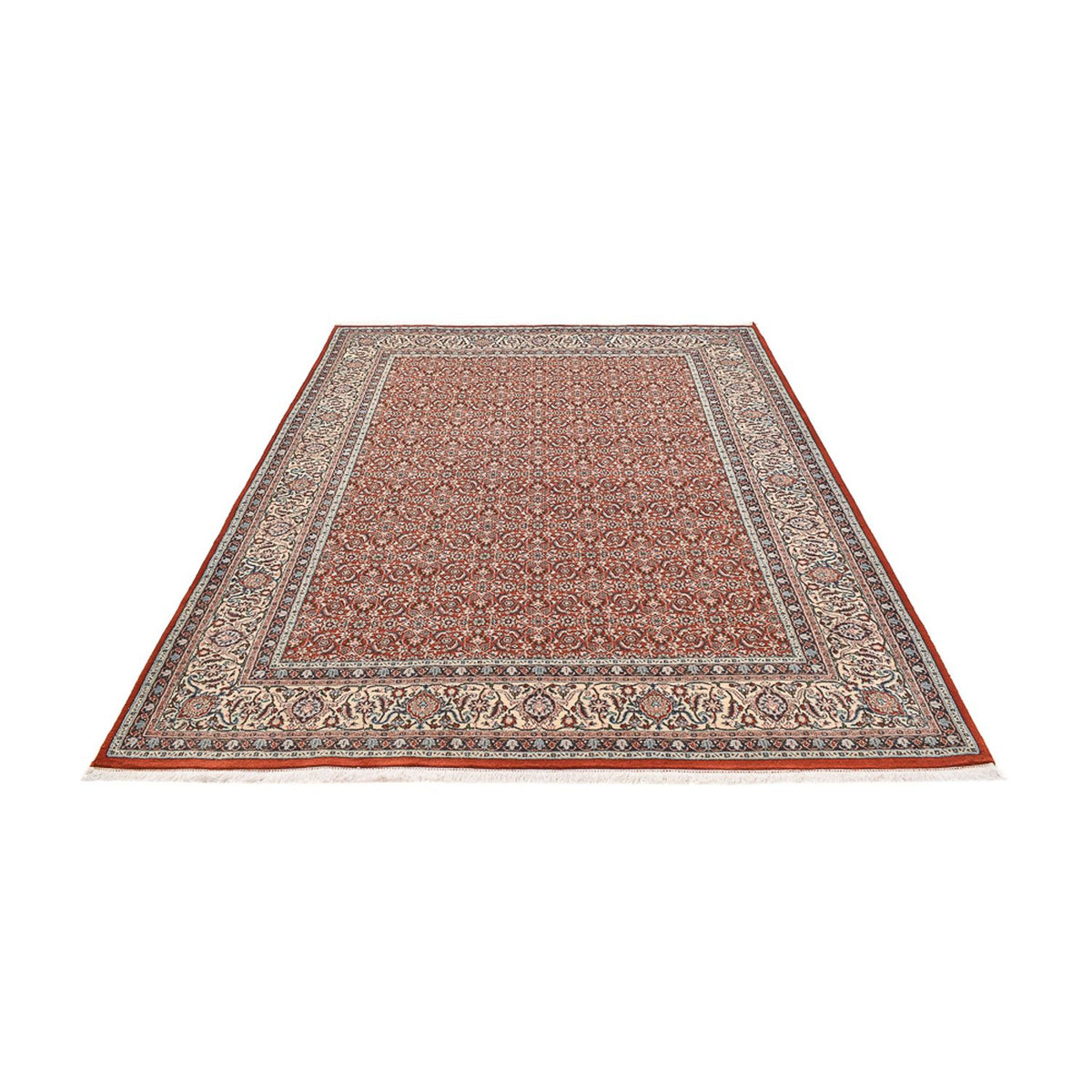 Tapis persan - Classique - 270 x 202 cm - rouge foncé