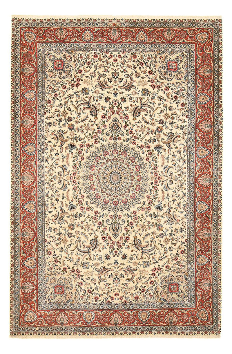 Tapis persan - Ghom - Royal - 308 x 204 cm - beige